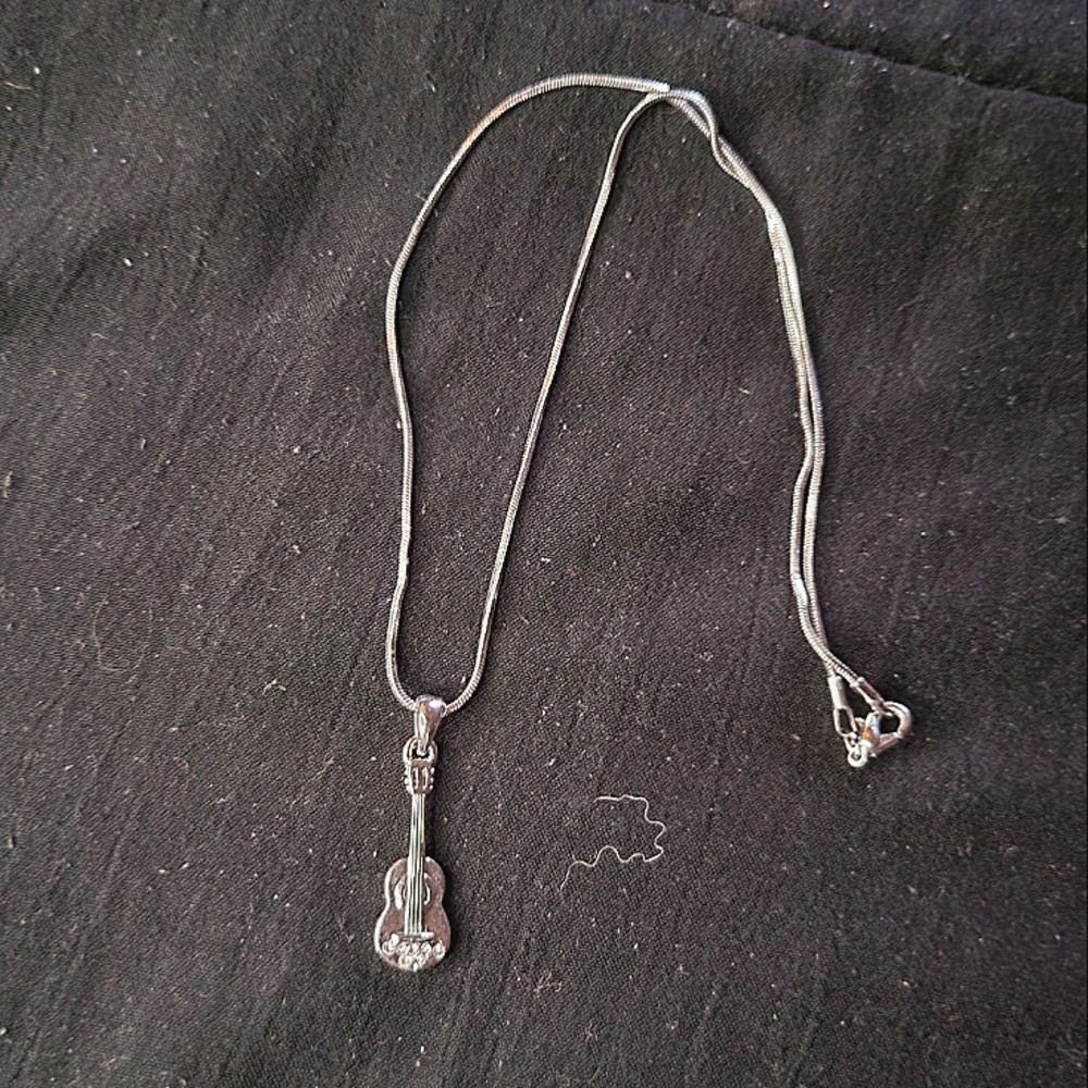 Acoustic Guitar Necklace